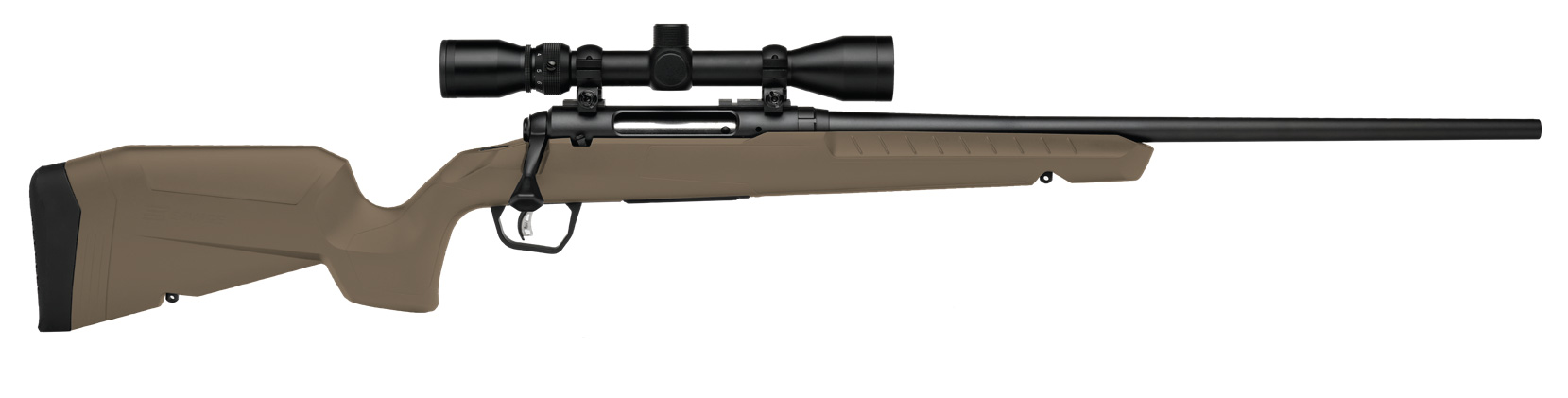 SAVAGE ARMS AXIS 2 25-06 BL/FDE 22" PKG #