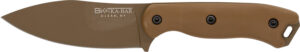 KA-BAR Becker Nessmuk Fixed Blade Knife - Coyote Tan