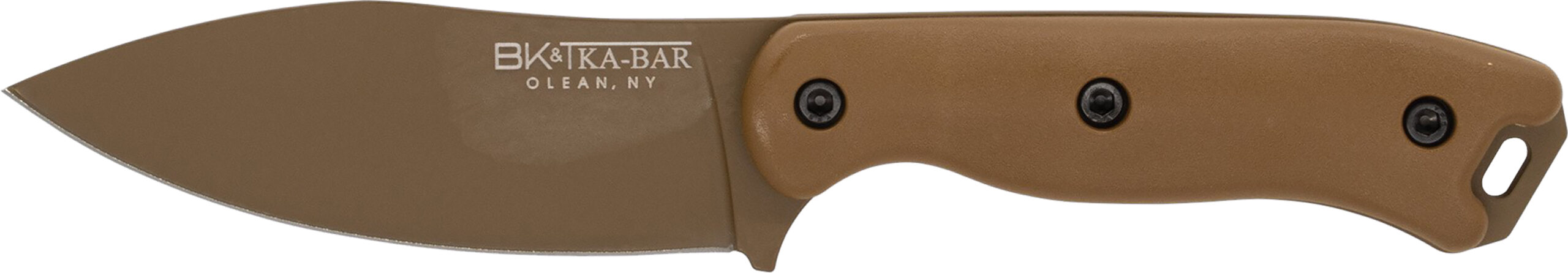 KA-BAR Becker Nessmuk Fixed Blade Knife - Coyote Tan