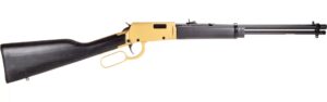 Rossi Rio Bravo 22LR Lever Action Rifle - Gold/Black