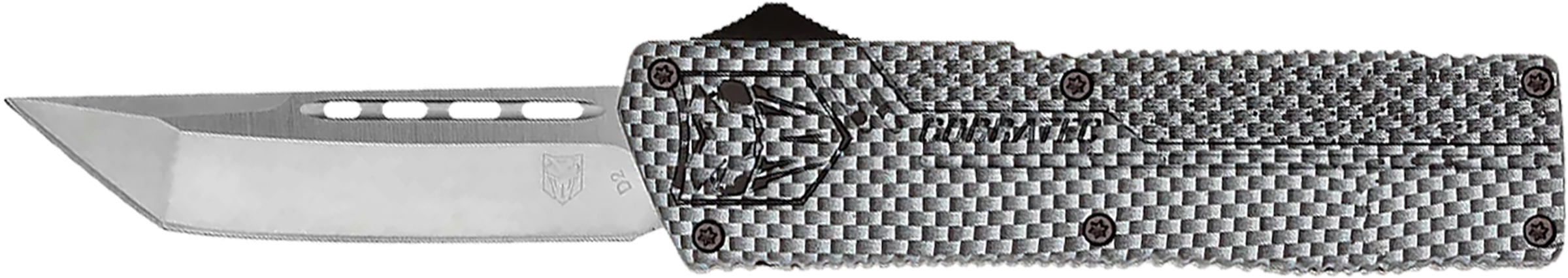 Cobratec Lightweight Carbon Fiber Tanto Automatic Knife