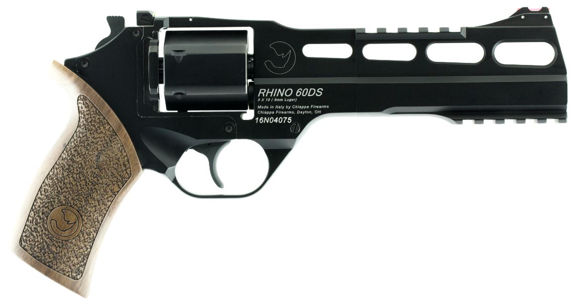 Chiappa Rhino 60DS 9mm Revolver with 6" Barrel