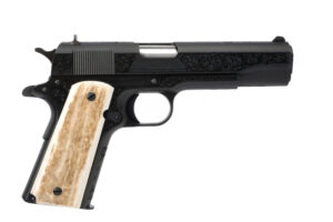 Colt Government Classic .45 ACP Engraved/Stag Pistol
