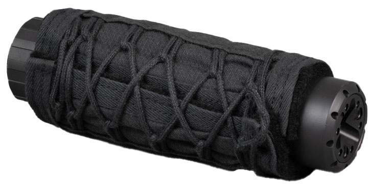 SilencerCo Corset Suppressor Cover 7.5-Inch Kevlar/Nomex Black