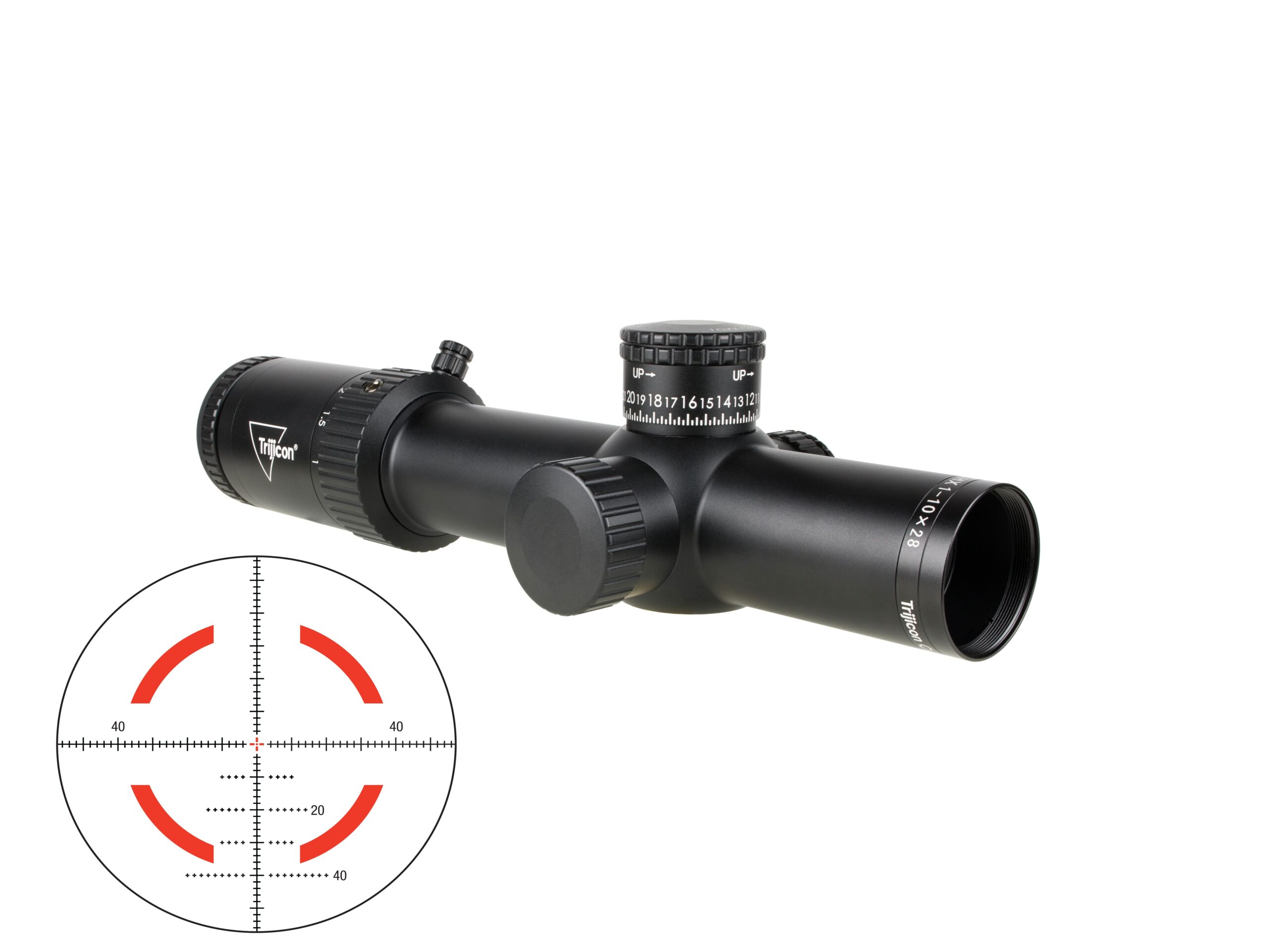 Trijicon Credo HX 1-10x28 MOA FFP Rifle Scope