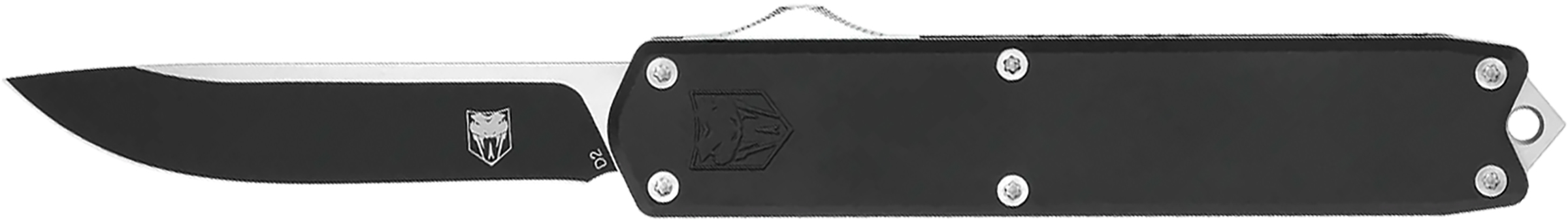 Cobratec Dominator Black Drop Point Hunting Knife
