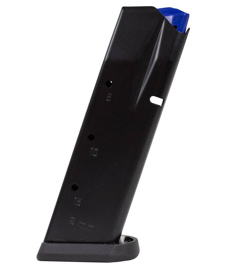 CZ 75 Compact 9mm Magazine 15-Round Blued Steel