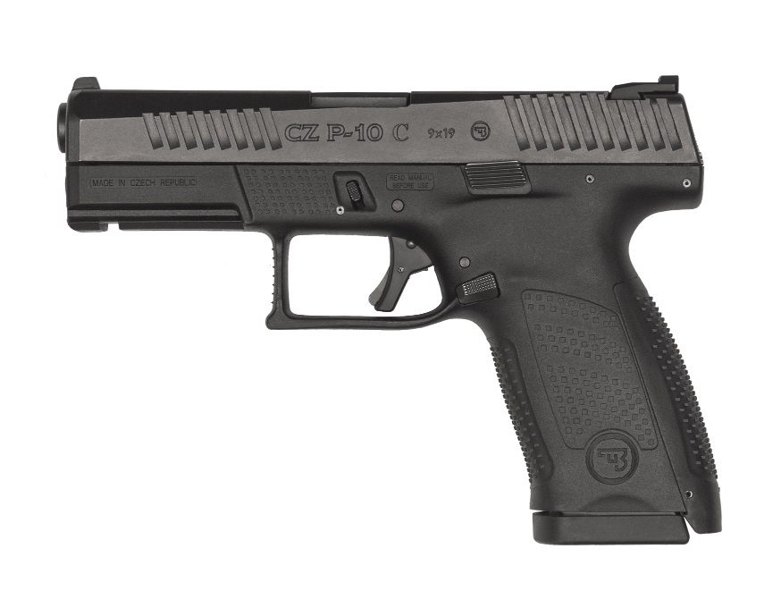 CZ P-10 C 9mm Semi-Auto Pistol, 10+1 Capacity