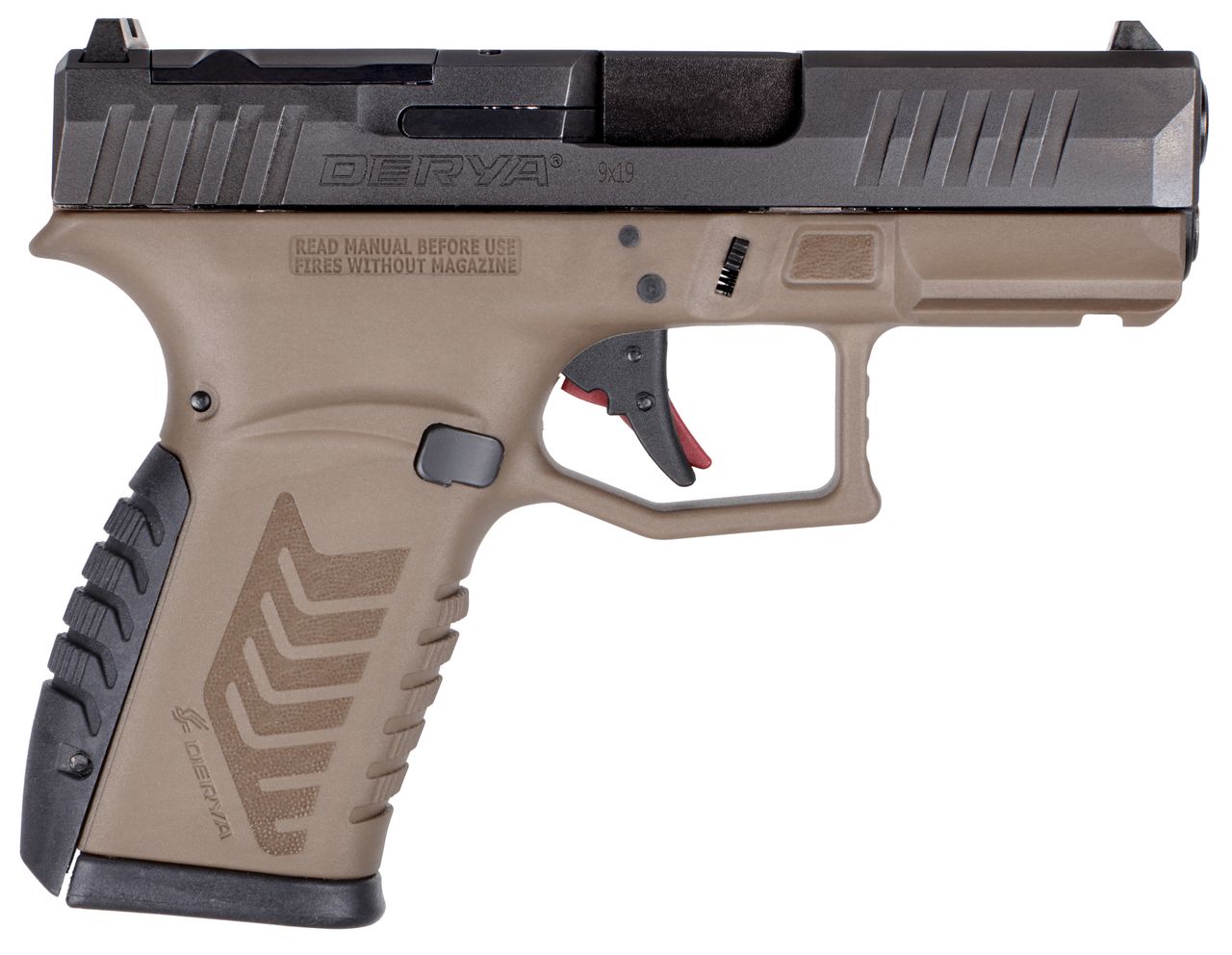 Derya DY9Z 9mm Semi-Auto Pistol, Optic Ready