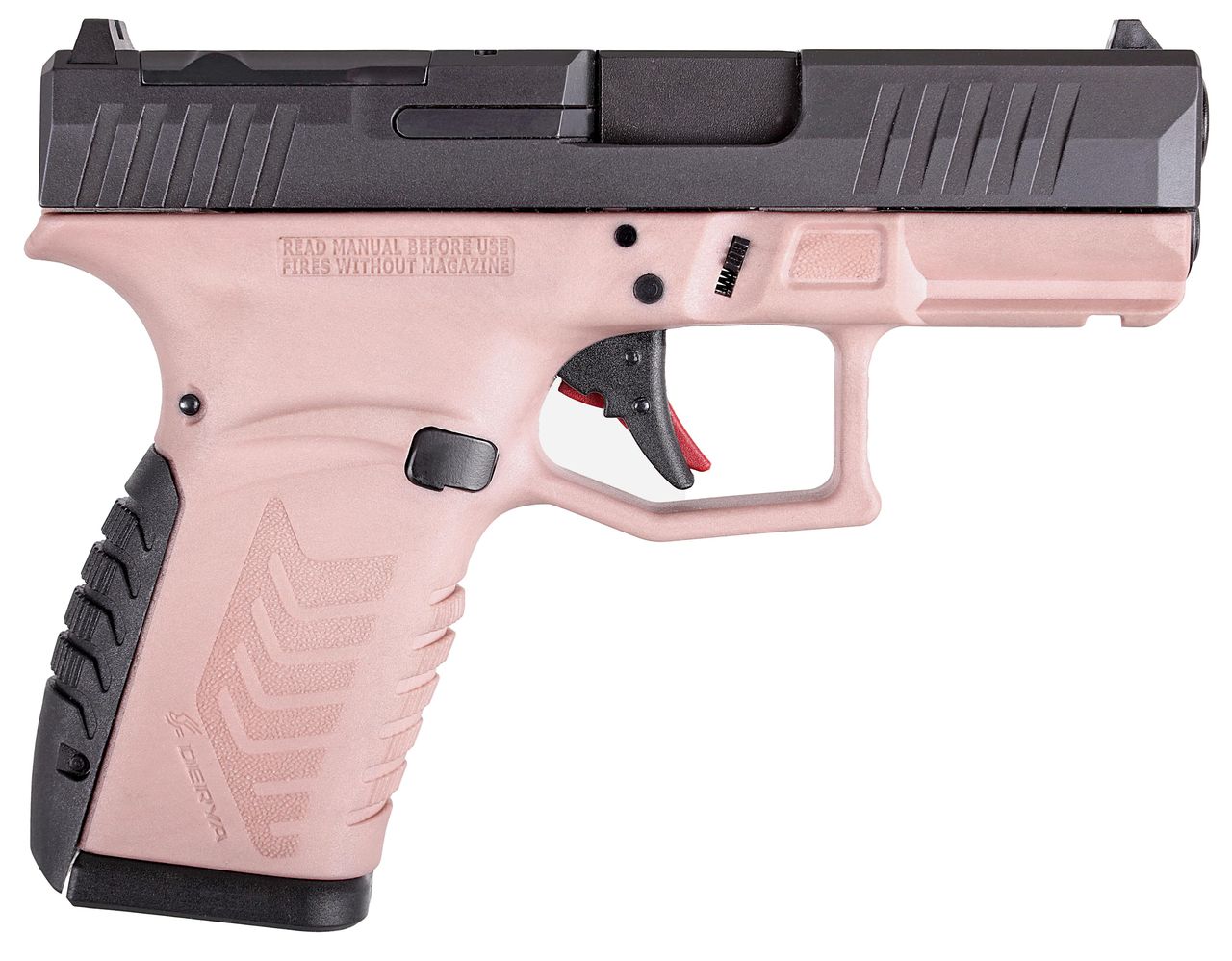 Derya DY9Z 9mm Optics Ready Semi-Auto Pistol - Pink/Black