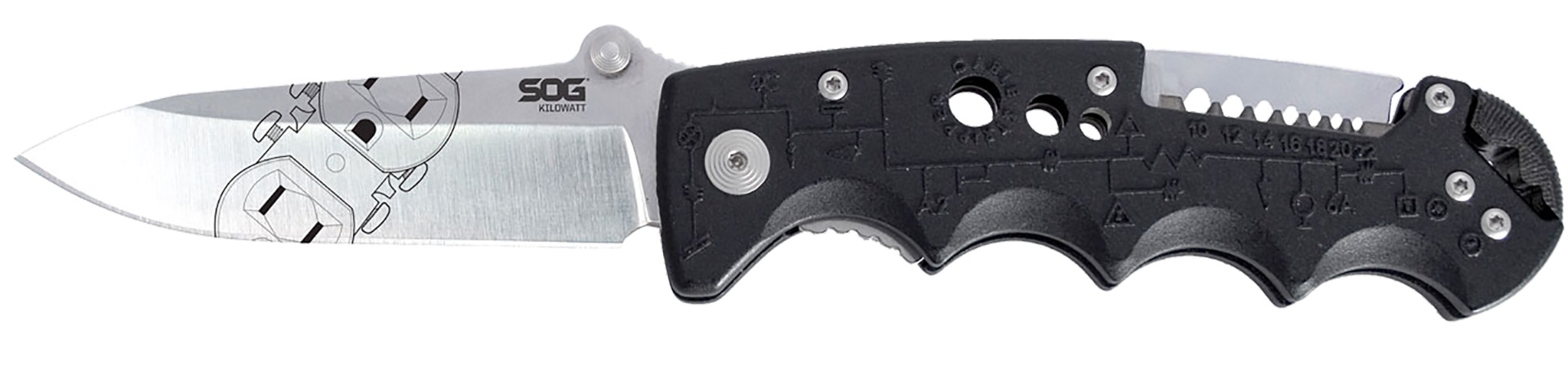 SOG Kilowatt Electrician's Pocket Knife