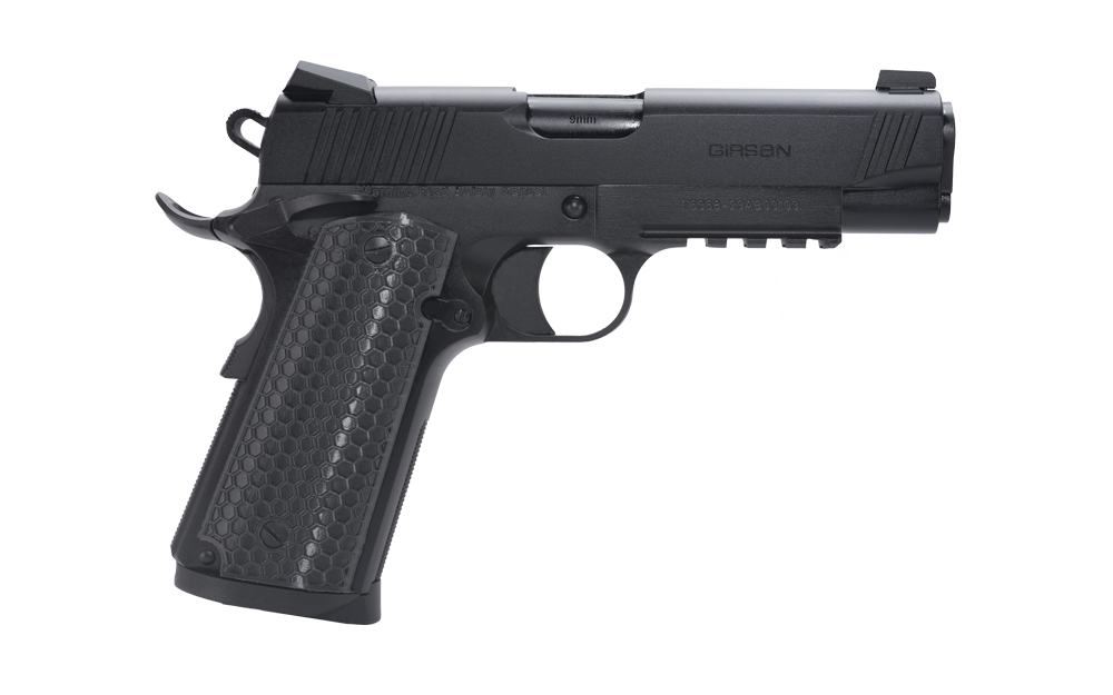 EAA Corp MC1911 C 9mm Pistol - 4.4" Barrel, Black