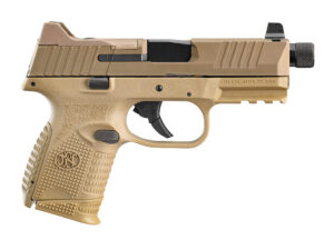 FN 509 Compact Tactical 9mm FDE 24+1 Pistol with Night Sights