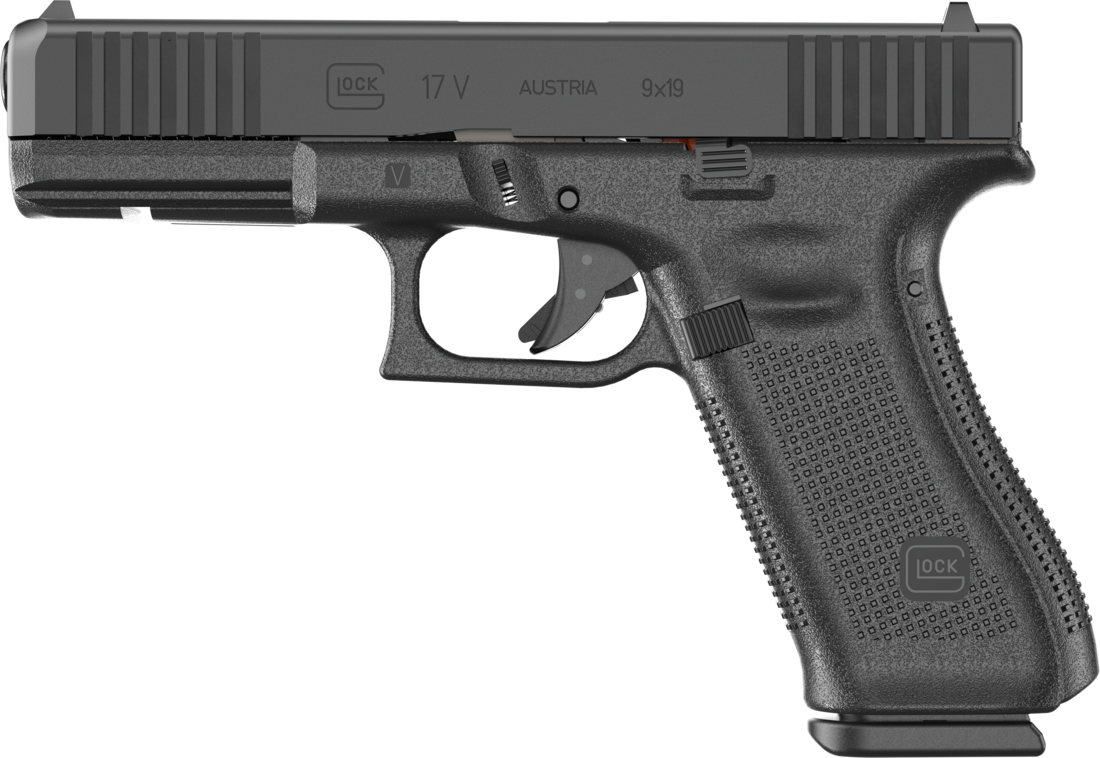 Glock 17 Gen V 9mm Pistol 4.49" 17+1 Black