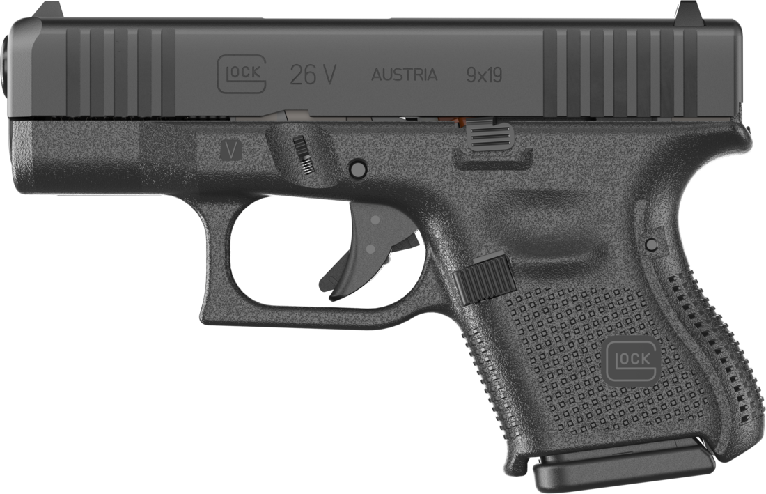 GLOCK G26 V 9mm Semi-Auto Pistol - 10+1 Capacity