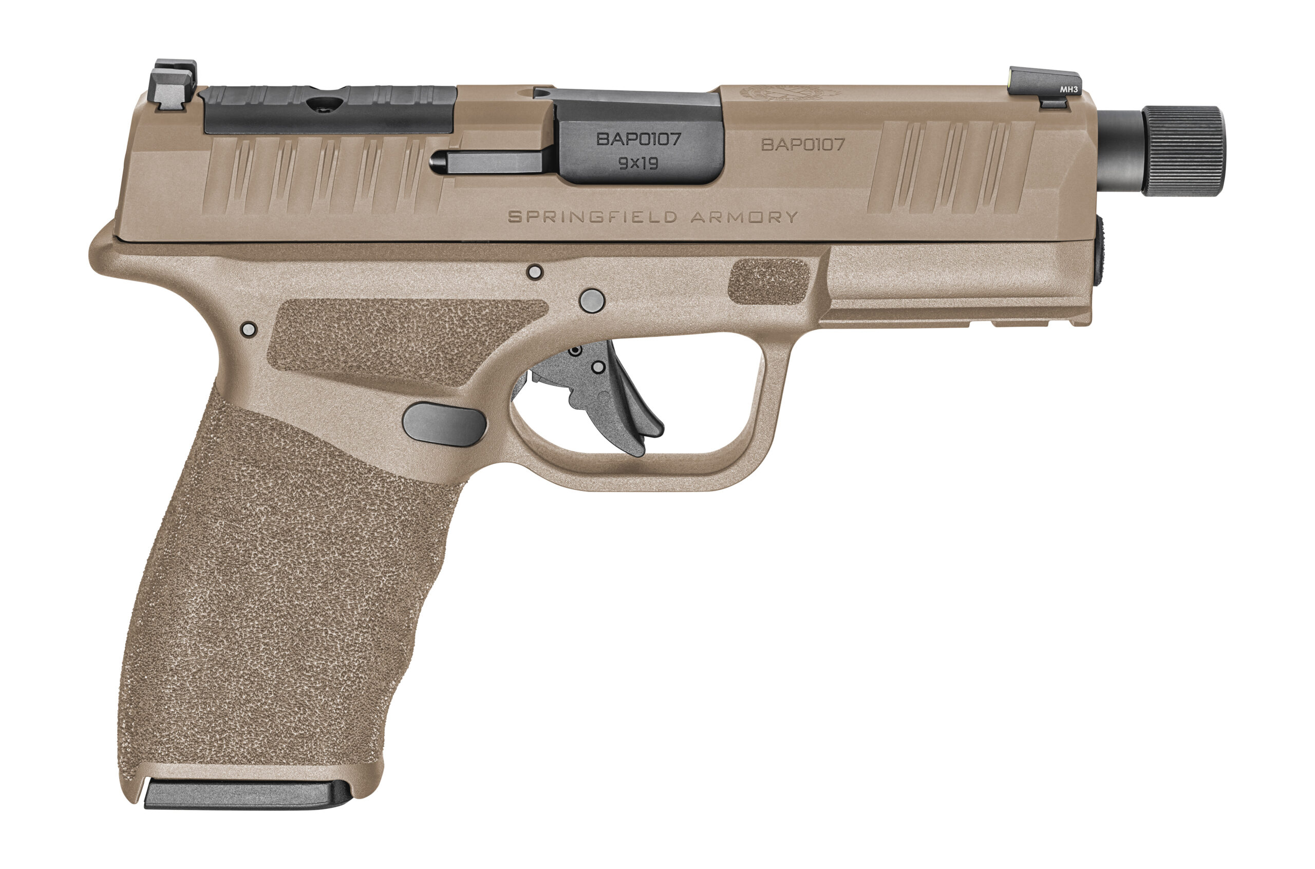 Springfield Armory Hellcat Pro 9mm FDE 4.4" Night Sights