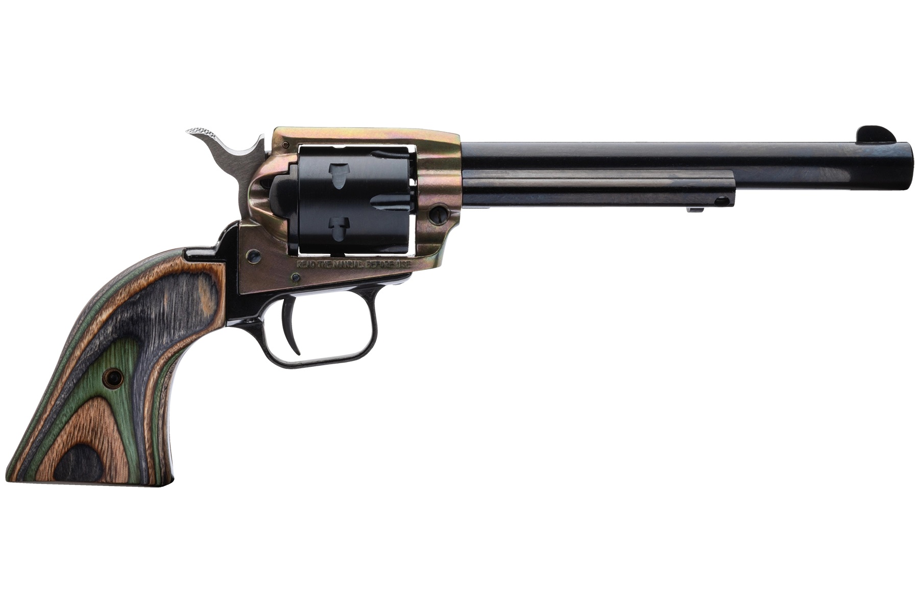 Heritage Rough Rider .22 LR Revolver with Camo Grip
