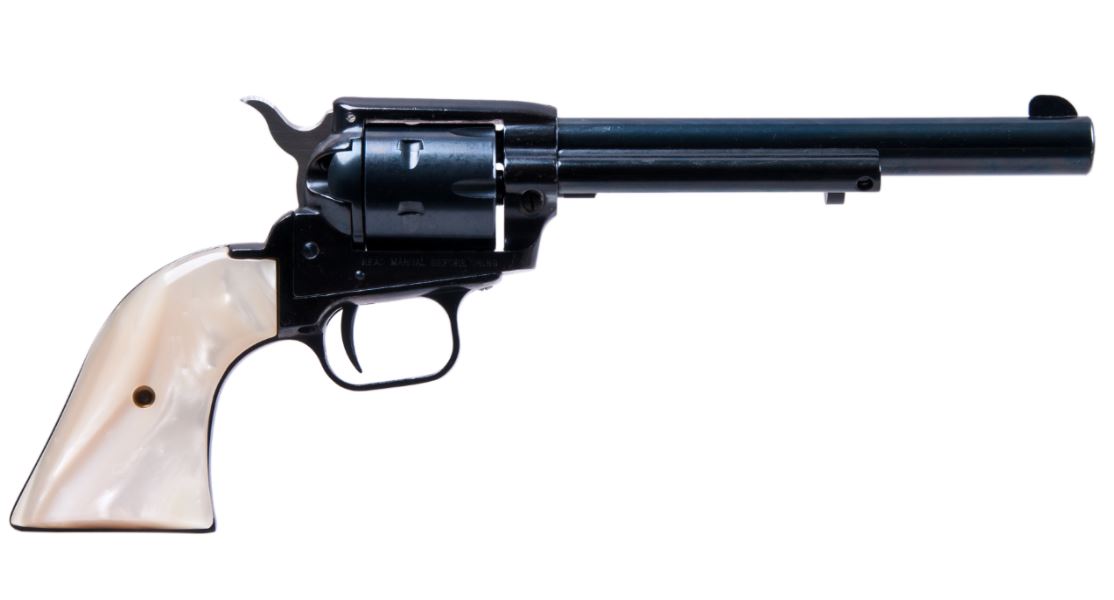 Heritage Rough Rider .22 Magnum Revolver with Pearl Grips