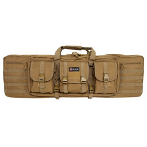 G Outdoors Tactical Double Rifle Case 42" FDE