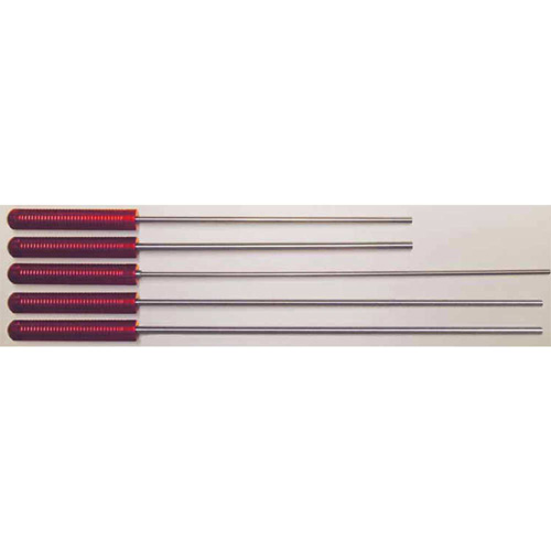 MICRO-POLISHED STAINLESS STEEL CLEANING ROD - 8" PISTOL, .22 CALIBER & UP