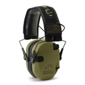Walker's Razor Patriot Electronic Ear Muffs - OD Green/Black