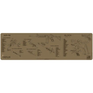 AR15 & GLOCK SCHEMATIC COMBO MAGNUM XXL PROMAT - COYOTE
