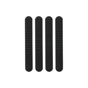 B5 Systems M-LOK Rail Covers Black 4-Pack