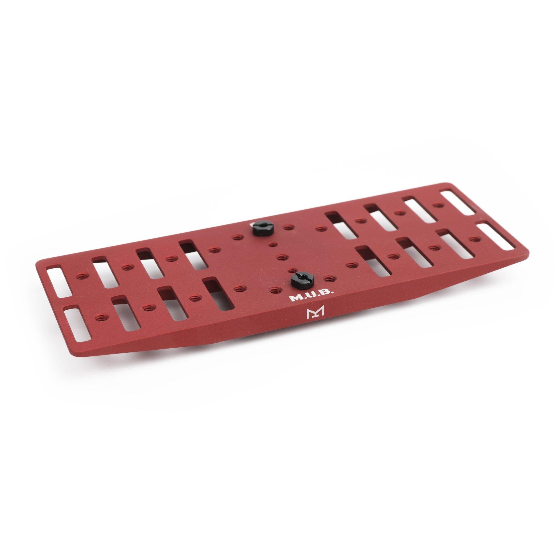 Area 419 MOD DOS Plate Semper Red - Versatile Scope Base