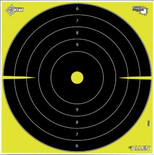 Allen EZ AIM Non-Adhesive Splash Bullseye 12x12- 12/ct
