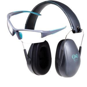Girls With Guns Safety Glasses & Muff Combo