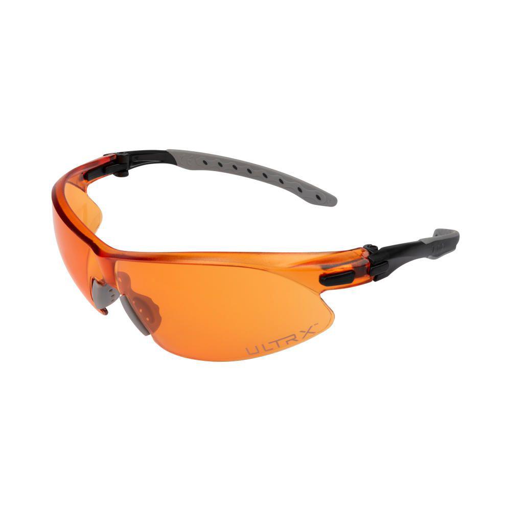 Allen ULTRX Keen Amber Safety Glasses - Anti-Fog & Scratch Resistant