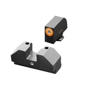 XS F8 Night Sights for Glocks with Orange Dot