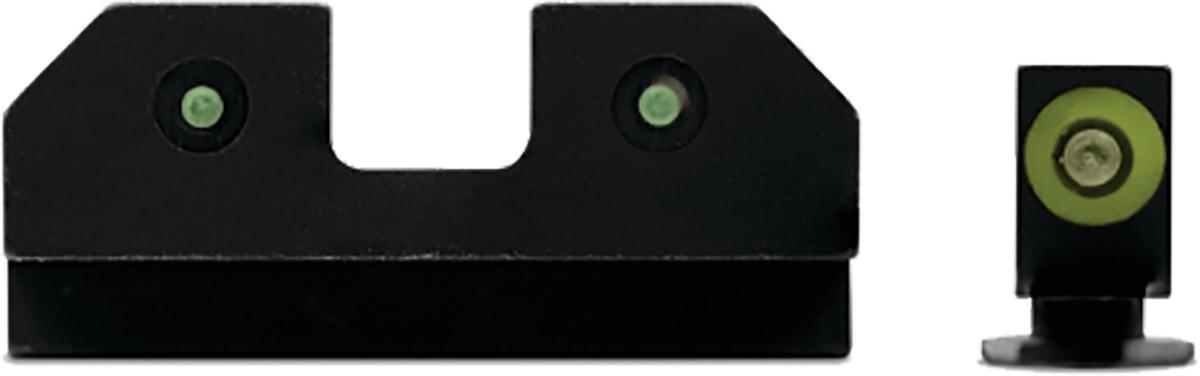 XS Sights R3D Night Sights for Glock - Green Tritium