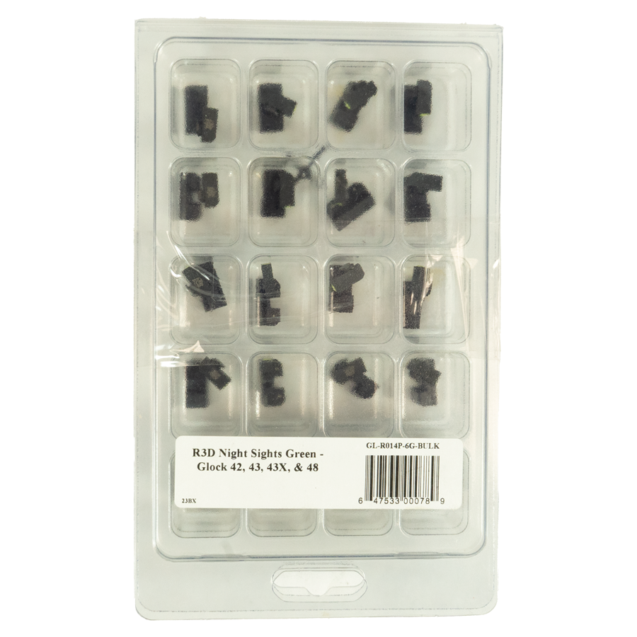 XS Sights R3D Night Sights Set for Glock 42/43/43x/48