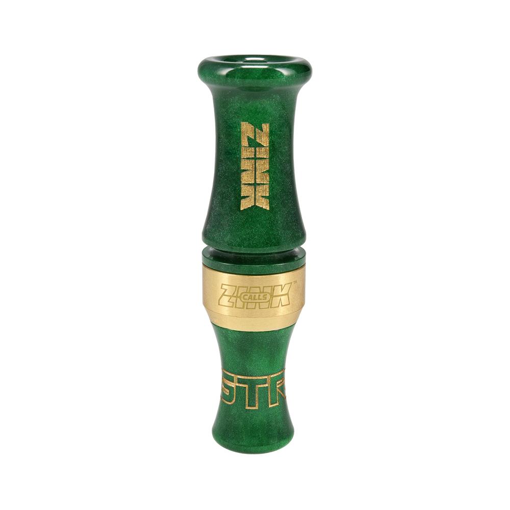 Zink Green Top Rocker Duck Call - Green Envy