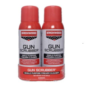 Birchwood Casey Gun Scrubber Firearm Cleaner 10oz Aerosol 2/ct