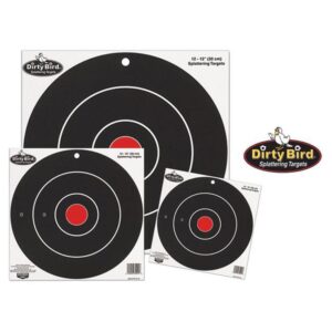 Birchwood Casey Dirty Bird Bull's Eye Targets 12" 12/ct