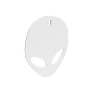 Birchwood Casey AR500 3/8" Steel 1 Hole Animal Silhouette Target - Alien 1/ct
