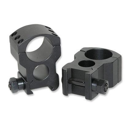 Burris XTR Tactical 1" X-High Scope Rings - Black