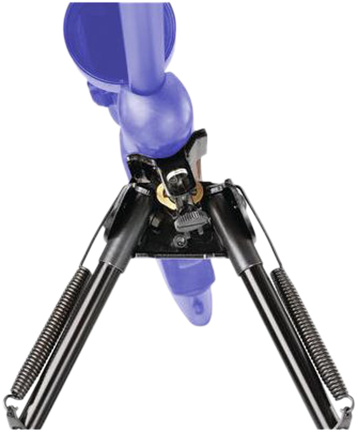 Champion Pivot Bipod 9"-13" with Rock Mount - Black