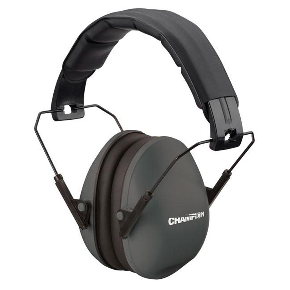 Champion Slim Passive Ear Muffs - Black