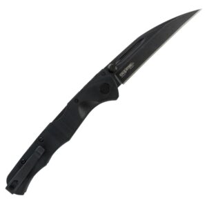 Cold Steel Frenzy II Blackout Folding Knife - 3.5" Sheepsfoot Blade