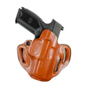DeSantis #002 Speed Scabbard OWB Holster for Colt 1911 5" Tan RH