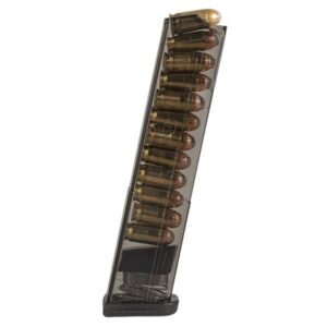 Elite Tactical Carbon Smoke Glock 42 .380 ACP Magazine