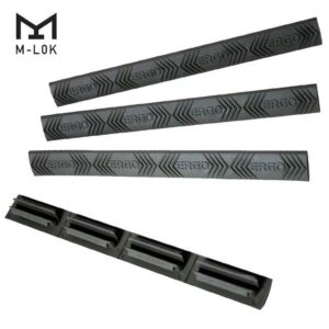 ERGO 4-Slot M-LOK WedgeLok Rail Cover 4PK - Black