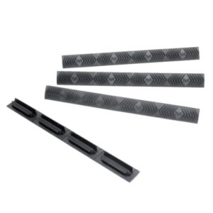 Ergo Modular Wedgelok Rail Covers 4-Pack Graphite Grey