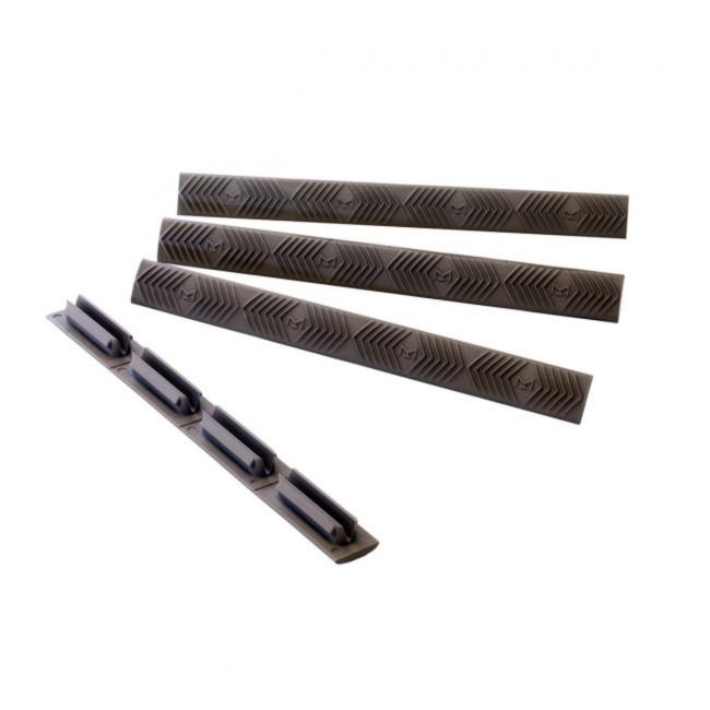 Ergo WedgeLok M-LOK Slot Cover OD Green - 4 Pack