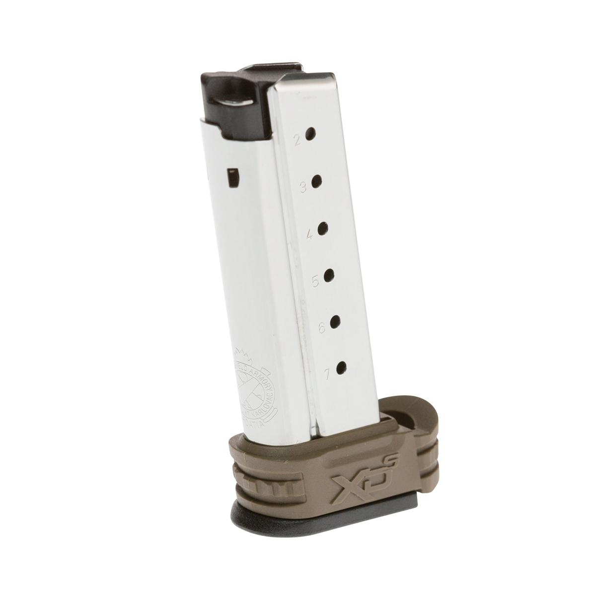 Springfield XD-S .40 S&W 7-Round Extended Magazine FDE