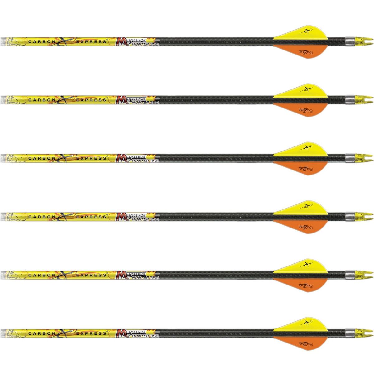 Carbon Express Mayhem Crossbow Bolts (6 Pack)