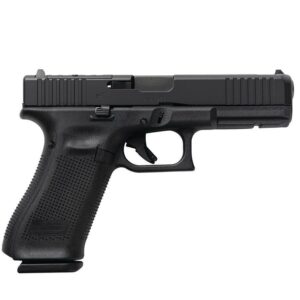 Glock V-Series Model 17 Handgun 9mm Luger 17rd Magazines (3) 4.5" Barrel RMR Black Cerakote Austria